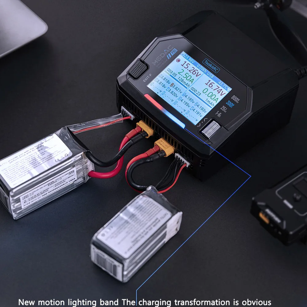 ToolkitRC M6DAC PRO V2 Dual Ch - Toolkitrc M6Dac Smart Charger ulasan dan harga